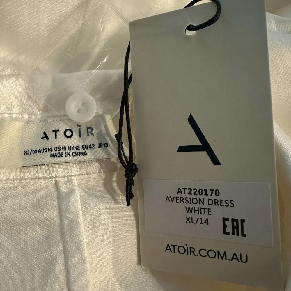 Atoir aversion white dress size 10 - Picture 12 of 12
